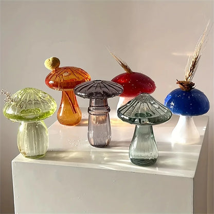 Colorful Mushroom Vase