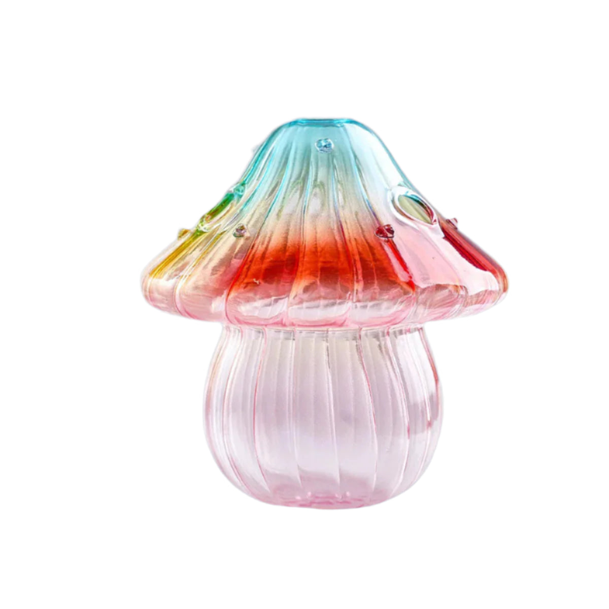 Colorful Mushroom Vase