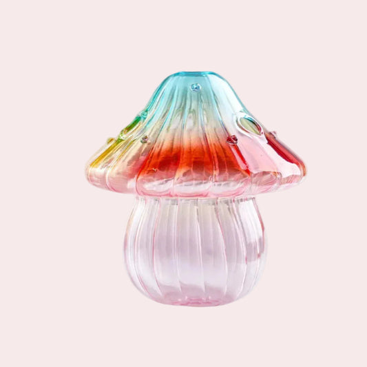 Colorful Mushroom Vase